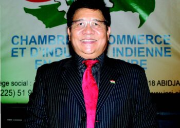 SEM Sailas THANGALAmbassadeur de l’Inde en Côte d’Ivoire« Nous envisageons des coopérations dans la machinerie agricole. Il y a un énorme potentiel à explorer »